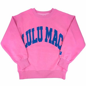 Sudadera de Felpa con Cuello Redondo Lulu Mac Rosa, Unisex, Estilo Casual, Tejida, 100% Algodón, Ropa de Calle de Invierno, Vintage, Suave, 2 Piezas - Product Image 1