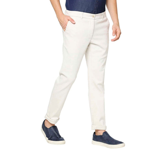 Pantalones de Vestir para Hombre, Prácticos para la Oficina, Tela Elástica Personalizada, Cierre Seguro, Pantalones Formales de Negocios - Product Image 4