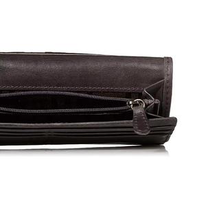 Multi Function Man Leather Long <b>Wallet</b> 100% Real Genuine Leather Men Zipper Long <b>Wallet</b> and Clutch With Solid Color - Product Image 6