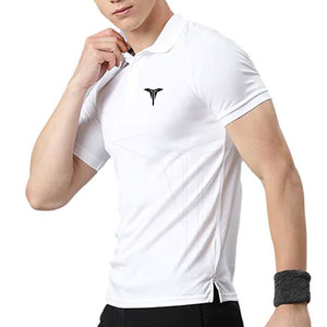 Chemises pour hommes de haute qualité en coton 100% uni avec impression de logo personnalisée, durables et respirantes, service OEM - Product Image 2