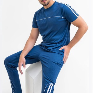 High Quality Custom Logo Breathable Men's Summer <b>Tracksuits</b> Best Price Custom Sport Summer <b>Tracksuits</b> for Adults - Product Image 3