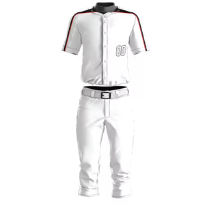 High Quality <b>Baseball</b> Uniform Men Custom Logo Jersey Pants Set Team Wear Wholesale Supplier - Product Image 1