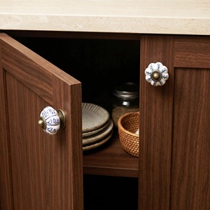 cabinet <b>knobs</b> <b>ceramic</b> <b>Ceramic</b> Cabinet <b>Knobs</b> Round Handcrafted Design Traditional Kitchen Drawer Modern <b>Ceramic</b> Cabinet <b>Knob</b> - Product Image 5