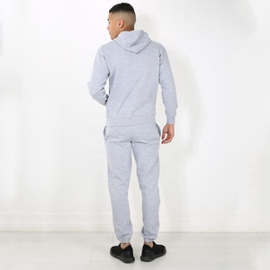 Survêtement unisexe en polaire bleu et noir, grande taille, avec logo personnalisé, style streetwear pour hommes adultes - Product Image 4