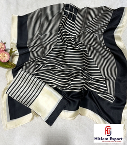 Bufanda de satén con logo personalizado impreso, servicio OEM ODM para promoción de marca, campaña de marketing, bufanda de satén suave y lujosa - Product Image 5