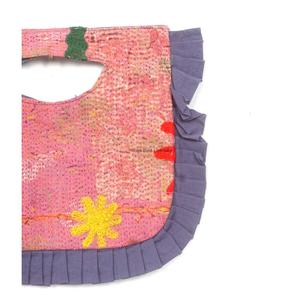 Bolso clutch kantha con cierre magnético de diseño moderno, fabricado en India, el más vendido, disponible a precio de mayoreo para exportación. - Product Image 2