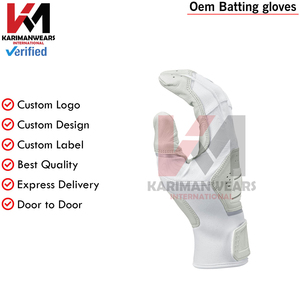 Guantes de Bateo de Béisbol Profesionales, Material de Cuero de Alta Adherencia, Duraderos, Ligeros, Transpirables, Ajuste Cómodo - Product Image 6