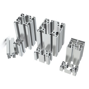 Perfil de Extrusión de Aluminio con Ranura en T OEM para Estructuras de Transportadores y Sistemas de Automatización Industrial - Product Image 2
