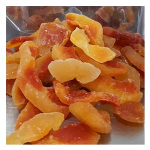 Papaya Seca Suave de Primera Calidad, Delicioso Bocadillo de Fruta Tropical - Product Image 3