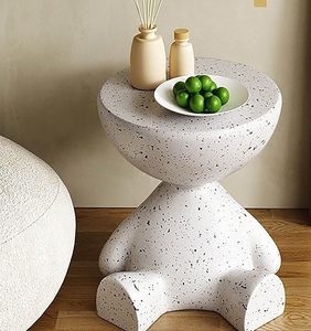 โต๊ะข้างรูปหมีเทอร์ราซโซคุณภาพสูงหรูหรา โต๊ะวางของอเนกประสงค์ สไตล์มินิมอล เฟอร์นิเจอร์สวน ตัวเลือกที่ดีที่สุดสำหรับตกแต่งภายในและภายนอก - Product Image 5