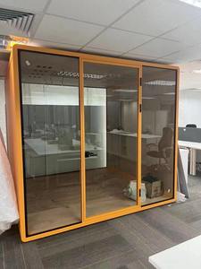 Cabine de réunion privée sur mesure pour 2-3 personnes, cabine téléphonique, cabine de travail en équipe, cabine insonorisée, pod acoustique pour bureau - Product Image 4
