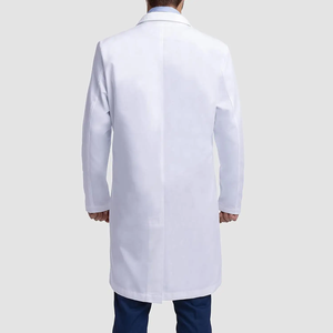 <span class=keywords><strong>Camice</strong></span> da laboratorio con scollo a V per <span class=keywords><strong>uomo</strong></span>, con 2 tasche laterali, comodo, resistente, elasticizzato, per uso ospedaliero. - Product Image 4
