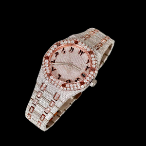 Top Luxury Fully Iced Out VVS Moissanite Diamond Studded Hip Hop Bust Down Iced Out <b>Mechanical</b> Wrist <b>Watch</b> <b>for</b> <b>Man</b> and Women - Product Image 1