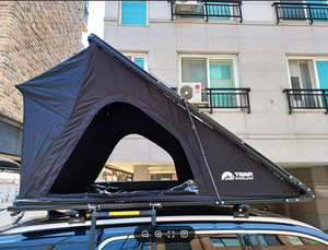 Tente de toit ultra-plate TRAP OVERLAND 9 cm – Tente de toit à coque en aluminium, vente chaude, fabricant OEM, pour 4x4 tout-terrain - Product Image 4