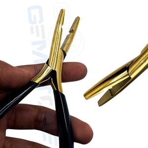 Pince professionnelle 1 trou 3 mm en acier inoxydable pour extensions capillaires, outil d'installation de micro-anneaux et nano-anneaux, durable, réutilisable, usage commercial - Product Image 3