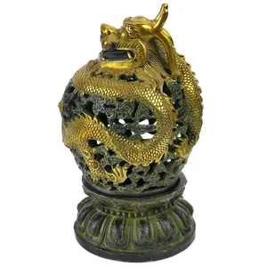 Traditional Home Fragrance <b>Bakhoor</b> Incense Burner with Artistic Design for Authentic <b>Oud</b> Enjoyment - Product Image 4