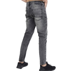 Pantalon en jean uni pour homme, très vendu, économique et de qualité, toutes saisons, fabriqué en usine, sur mesure - Product Image 2