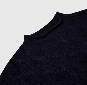 Pull en maille élégant pour femme - Col rond - Hiver - Haut de gamme - Fil doux - Pull de bureau respirant pour femme - Product Image 3