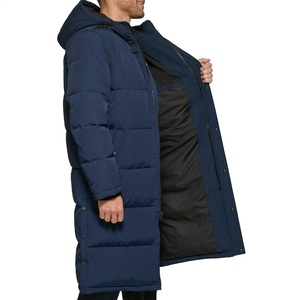 Windproof Thick Padded Bubble <b>Parka</b> <b>Jacket</b> for Men Soft Inner Lining Warm Outdoor Winter Coat Casual Cold Weather Outerwear - Product Image 4
