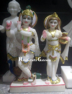 รูปปั้นพระราชาคุริสต์หินอ่อนมาครานาอินเดีย - Product Image 5