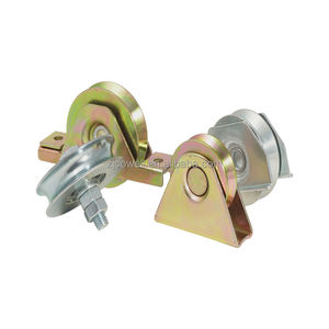 重型钢U Y槽镀锌滑动门轮双轴承现代设计户外使用酒店工业窗户 - Product Image 5