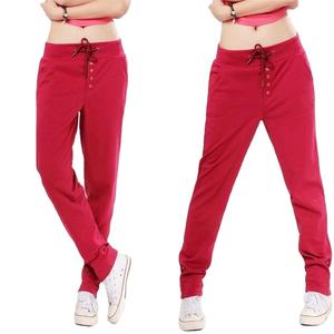 Pantalones Deportivos de Mujer Personalizados, 100% Algodón, Estilo Jogger Holgado para Gimnasio, Correr y Deportes Casuales, BY BS 2026 - Product Image 5