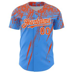 Maillot de baseball personnalisé à manches courtes, uniforme d'équipe entièrement boutonné, antibactérien, en coton biologique, pour été, printemps et hiver - Product Image 6