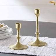 Candelabro Moderno de Metal Dorado para Decoración del Hogar, Decoración de Mesa - Product Image 3