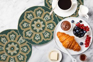 ผ้าปูโต๊ะลูกปัดแบบขายส่ง สไตล์บ้านไร่ ตกแต่งแบบเรียบง่าย สำหรับงานเลี้ยงอาหารค่ำ งานแต่งงาน งานเลี้ยงฉลองสมรส - Product Image 4