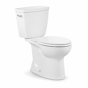 WC moderne deux pièces avec siphon en P et siphon en S, double chasse, approvisionnement direct usine - Product Image 1