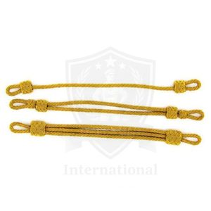 Hot Sale Generals Bullion Wire Cap <b>Cords</b>-Tactical Uniform Accessories Coated Finish Customizable Diameter Length High Quality - Product Image 4