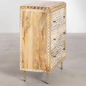 Cómoda de Madera Tallada a Mano Vandana Nova Arista (Madera Maciza) - Product Image 2