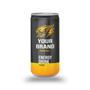 Customizable Energy <b>Drink</b> In Can 250ml Taurine Vitamin Caffeine Boost Carbonated Tropical Flavors 24 Months <b>Shelf</b> from Vietnam - Product Image 3