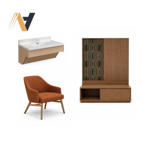 Muebles de Habitación Estilo Holiday Inn Optimizados para Espacios Pequeños - Muebles de MDF para Uso Hotelero con Diseño Compacto - Fábrica en Vietnam - Product Image 2