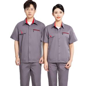Camisas de Trabajo Ligeras para Verano, Tejido que Absorbe la Humedad, para Personal de Mantenimiento Técnico y Servicio, Uniforme Industrial - Product Image 2