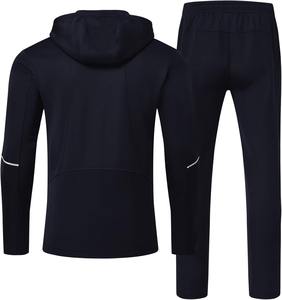 Fabricante de Conjuntos de Chaquetas Cortavientos Unisex Personalizadas, Traje de Entrenamiento Transpirable, Producción al por Mayor - Product Image 2