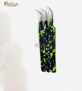 Pinzas para Pestañas Curvas Coloridas Bellus International, Punta Suave de Acero Inoxidable, Herramienta de Extensión Duradera - Product Image 5