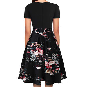 Vestidos elegantes de estilo occidental para mujer, vestidos inspirados en la moda occidental, vestidos de estilo occidental de tacto suave para mujer - Product Image 2