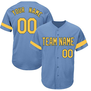 Maillot de baseball personnalisé brodé style chemise – Vente en gros à prix abordable, meilleur design, personnalisation incluse - Product Image 6