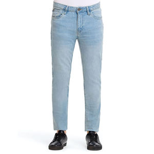 Pantalones Vaqueros de Moda para Hombre, Diseño de Pantalones de Mezclilla Personalizados, Pantalones de Algodón Elásticos - Product Image 1