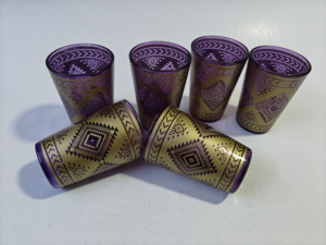 Juegos de té y café elegantes vasos de té marroquíes al por mayor - Product Image 5