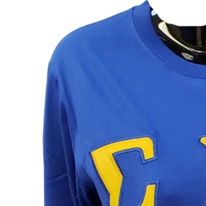 เสื้อยืดแขนยาวผู้หญิง SGRho พิมพ์ลายตามสั่ง คอกลม สวมใส่สบาย แฟชั่นลำลองสำหรับทุกวัน เสื้อผ้าสำหรับชมรม ขายส่ง - Product Image 5