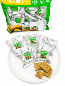 OEM ODM 350g Kiwi Flavor Breakfast Compressed Biscuits Unique Fruity Taste Factory Wholesale Looking for Distributors - Product Image 1