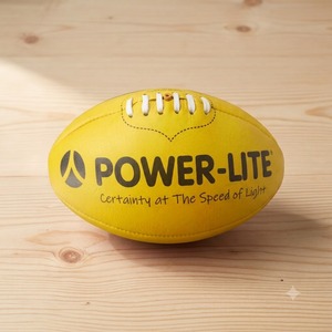 Ballon de football australien en cuir véritable taille 5, ballon de match premium cousu à la main, OEM personnalisé, entraînement AFL, club, vente en gros - Product Image 1