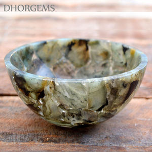 Cuenco de Piedra de Labradorita Natural Hecho a Mano, Pulido, para Sanación, Ideal para Regalo, Venta al por Mayor por Fabricante - Product Image 5