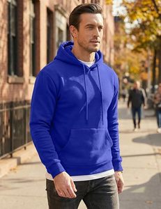 Sudadera con Capucha de Lujo para Hombre, Corte Regular, Forro Polar Grueso, Poliéster/Algodón, con Estampado Personalizado de Alta Calidad - Product Image 4