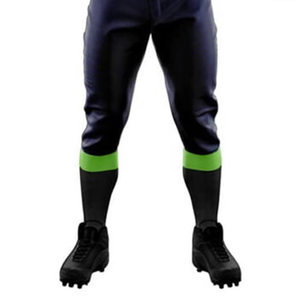 Maillot de baseball personnalisé sublimé pour homme, manches longues, rayé vert marine, numéro 14, évacuation de l'humidité, ensemble uniforme toutes saisons - Product Image 3