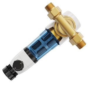 Filtro Sedimentario ad Alto Flusso da 40 Micron per Tutta la Casa, Design Spin-Down MNPT da 3/4'' per Acqua di Pozzo, Alimentazione Manuale - Product Image 1