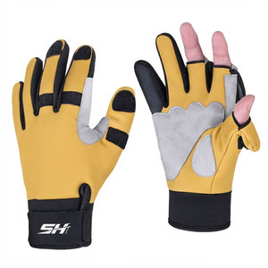 Gants de pêche professionnels résistants aux UV, séchage rapide, adhérence optimale, protection des mains pour la pêche en plein air, légers et performants - Product Image 1