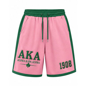 Shorts Alpha Kappa Alpha para Mujer, Ropa de Hermandad Griega, Shorts Deportivos Elegantes para el Gimnasio de Verano y Uso Diario - Product Image 2